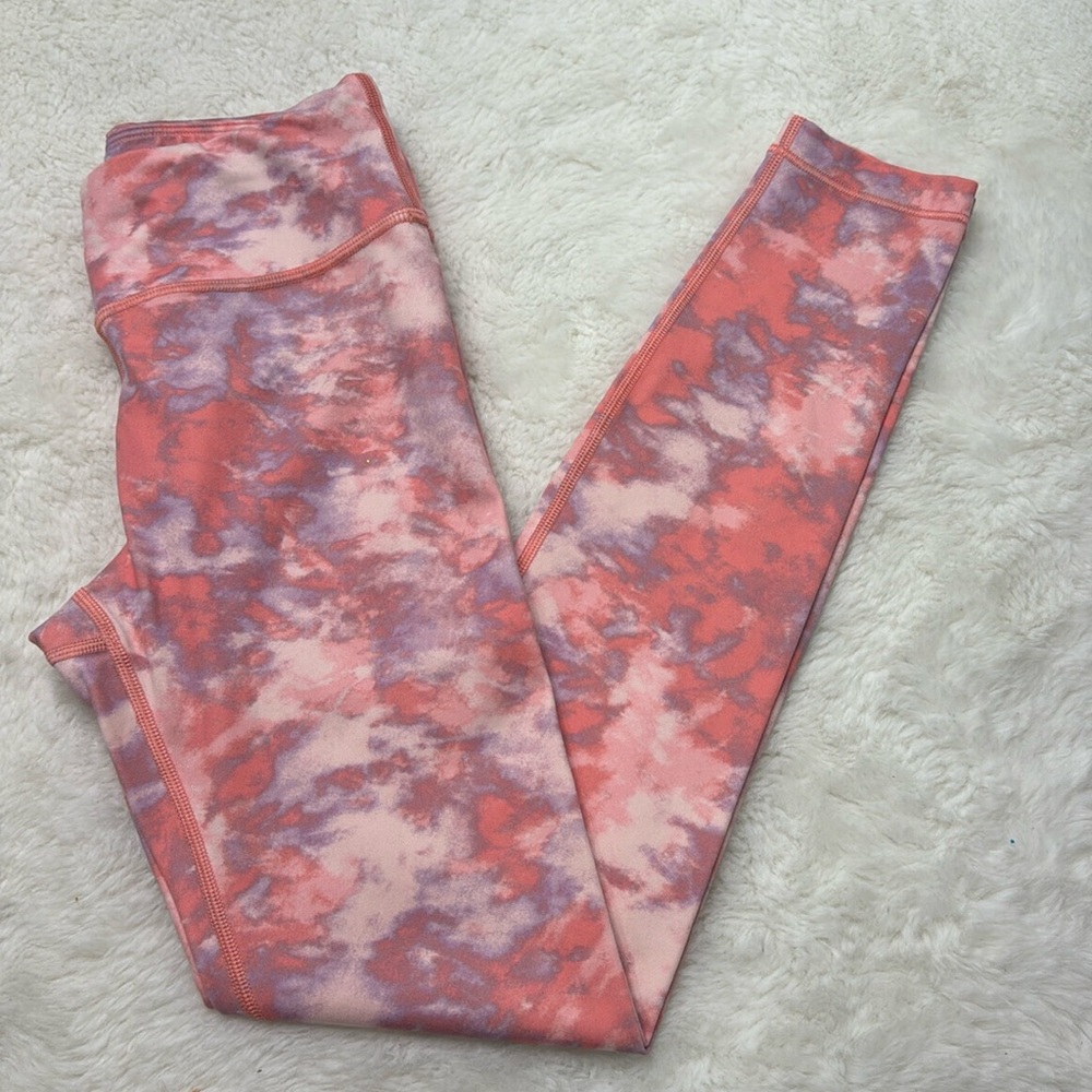 NEW Athleta Girl High Rise Printed Chit Chat Tight